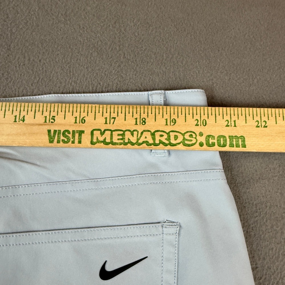 Nike Dri-FIT Slim Fit Golf Pants Mens 40x32 Light Blue 5-Pocket Trousers NEW - Picture 8 of 9